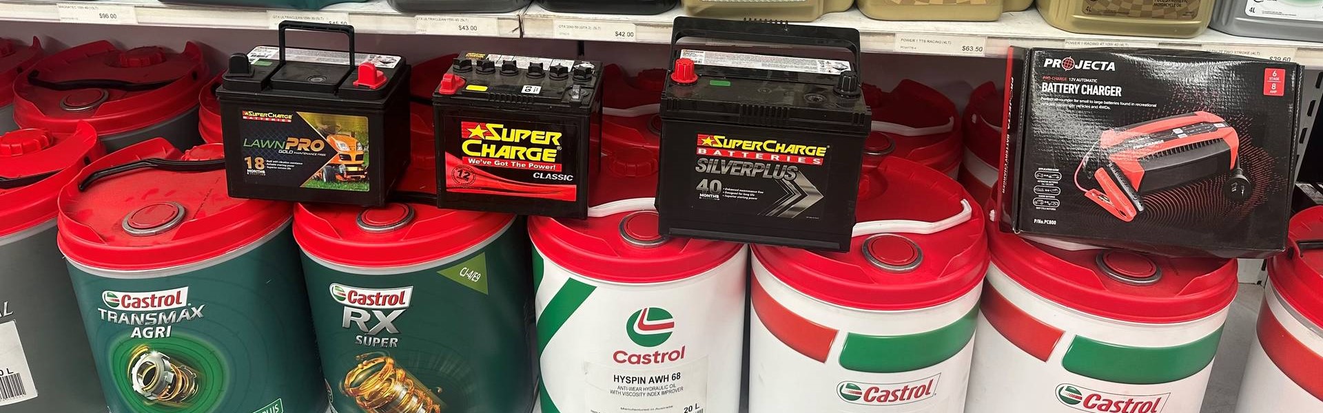 Batteries, Oils, Gas & Welding TAFCO Rural Supplies